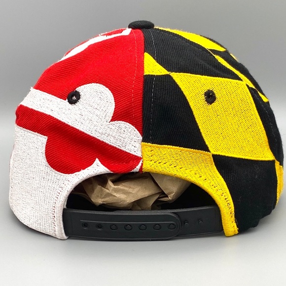 University of Maryland Flag Zephyr Snapback Hat OS - Picture 5 of 7